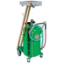 RAASM- AIR OPERATED DRAINER 115lt WITH COLLECTION TANK