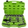 JBM53727 21 PIECE PLASTIC TOOL CASE WITH 3/4" 6-POINT SOCKETS